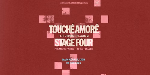 TOUCH\u00c9 AMOR\u00c9 | March\u00e9 Gare, Lyon - 8 juin 2026