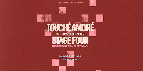 TOUCH\u00c9 AMOR\u00c9 | March\u00e9 Gare, Lyon - 8 juin 2026
