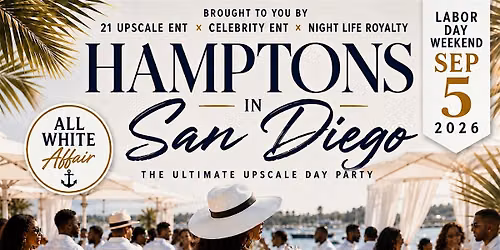Hamptons In San Diego: Labor Day Rooftop Party