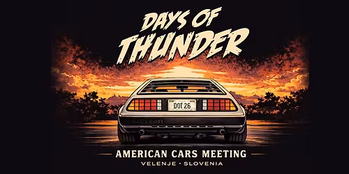 Days of Thunder 2026 - American Cars Meeting