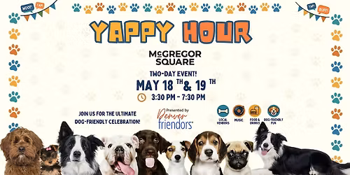 Yappy Hour at McGregor Square