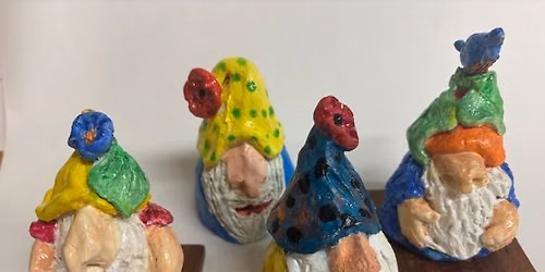 Clay handbuilding class- Gnome