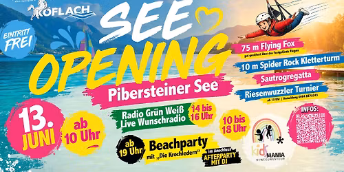 See Opening - Saisoner\u00f6ffnung Pibersteiner See
