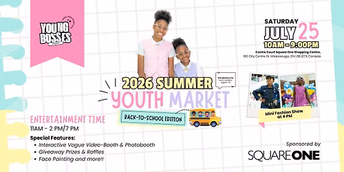 YBIB Summer Youth Market & Kid Fashion Show