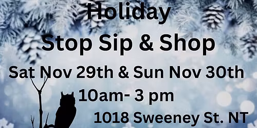 Holiday Stop Sip &Shop