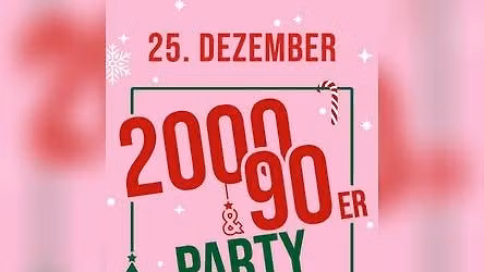 90er 2000er Christmas Party