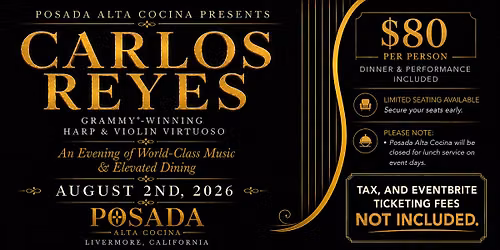 An Evening with Carlos Reyes 8\/2\/26