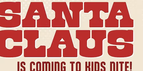 Santa Claus at Kid Nite Pizza Ranch West Bend