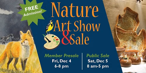 Nature Art Show & Sale: Public Sale