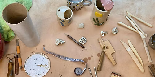 Play Dirty: A Two-Part Ceramic Hand-Building Mug Workshop