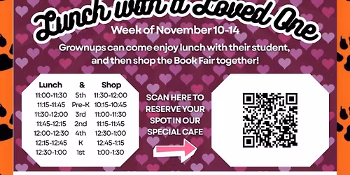 Lunch with a Loved One!