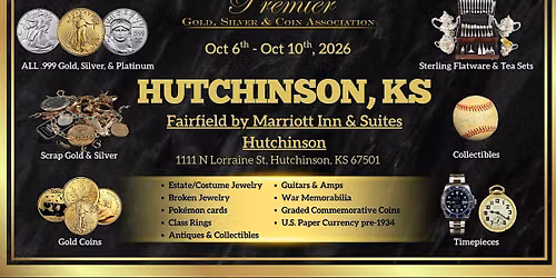 Hutchinson, KS Roadshow- A free, Five Day Only Buying Event
