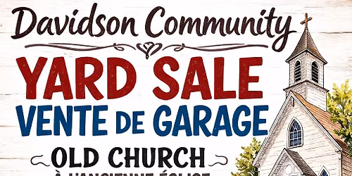 Davidson Community Yard Sale