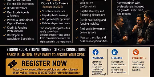 CIGARS ARE FOR CLOSERS\u00a0 - LEHIGH VALLEY