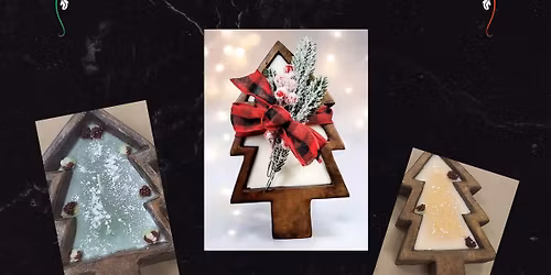 Festive Tree Candle Making at Sun City Sawdust