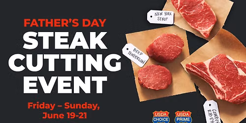 Father's Day Steak Cutting\ud83e\udd69