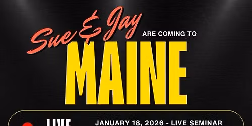 Sue Zecco & Jay Scruggs Are Coming Maine for a TWO-DAY GROOMING EVENT!