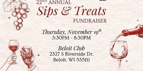 22nd Annual Sips & Treats Event