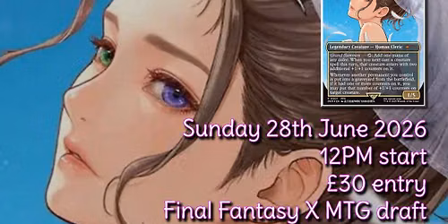 Final Fantasy x MTG draft