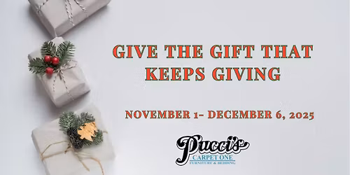 Small Business Saturday at Pucci Carpet One!