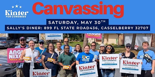 Casselberry Neighborhood Canvassing - Knocking Doors for FL-07