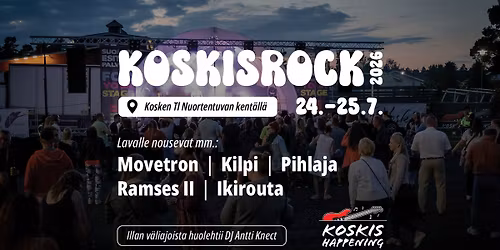 Koskisrock 2026