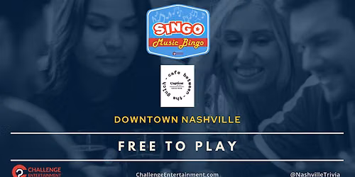 Weekly SINGO Music Bingo Nights at Cafe Between - Nashville