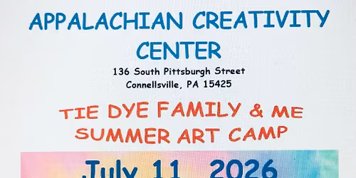 Family & Me, Tie Dye Art Camp 