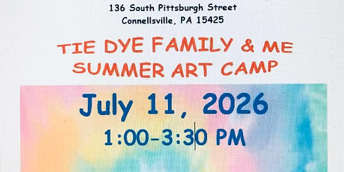 Family & Me, Tie Dye Art Camp