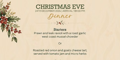 \ud83c\udf84\u2728 Celebrate Christmas Eve in style at Au Bleu! \u2728\ud83c\udf84