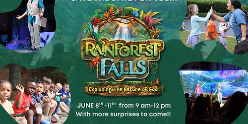 Vacation Bible School\ud83c\udf1e- First Baptist Church Conyers