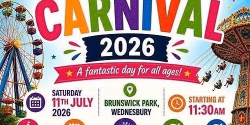 Wednesbury Carnival 2026