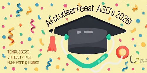 Afstudeerfeest ASO's 2026!