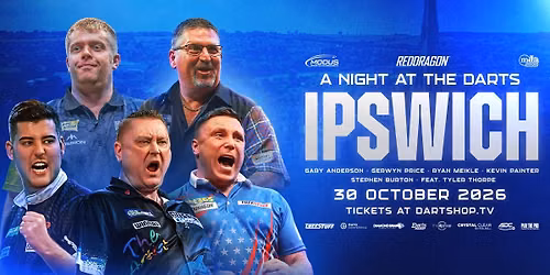A night at the darts - Ipswich 2026 