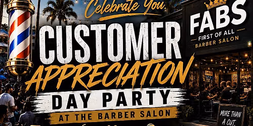 F.A.B.S. Customer Appreciation Event