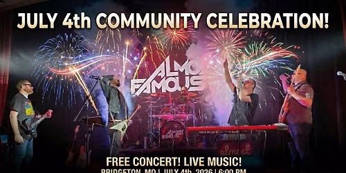 Almost Famous at the City of Bridgeton July 4th Celebration