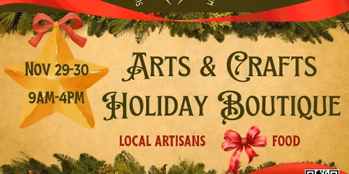 Arts & Crafts Holiday Boutique