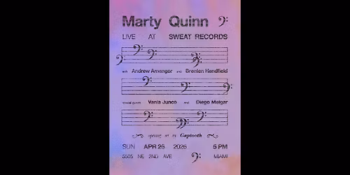Live at Sweat: Marty Quinn