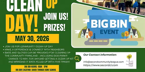 Clean Up Day + BIG BIN Event