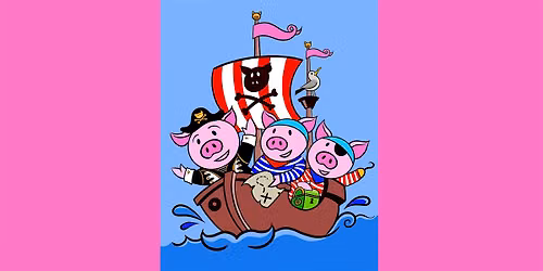Three Little Pirate Pigs Puppet Show at Hereford Library