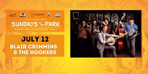 Sundays in the Park - Blair Crimmins and The Hookers