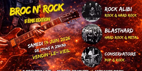 Broc N Rock festival 5 - Vendin le Vieil
