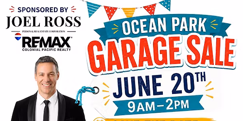 OCEAN PARK GARAGE SALE - JUNE 20th