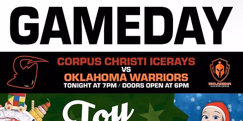 Oklahoma Warriors at Corpus Christi IceRays at Hilliard Center