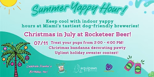 Dog-friendly indoor yappy hour at Rocketeer Beer & Provisions by the Falls!