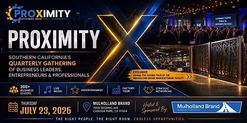 Proximity X | July 23rd