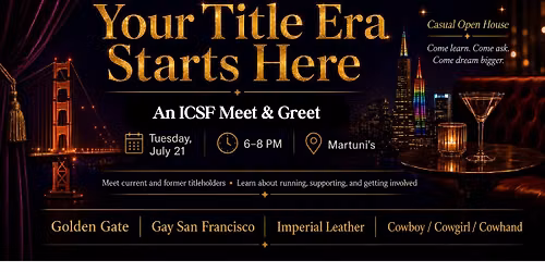 Your Title Era Starts Here: An ICSF Meet & Greet