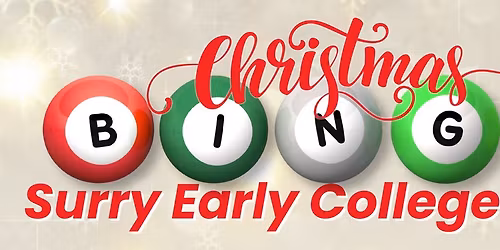 BINGO NIGHT for Surry Early College HOSA