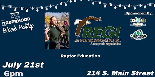 The Naberhood Block Party - Raptor Education