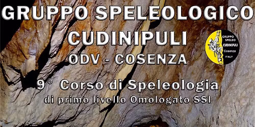 9\u00b0 corso di Speleologia di I livelli